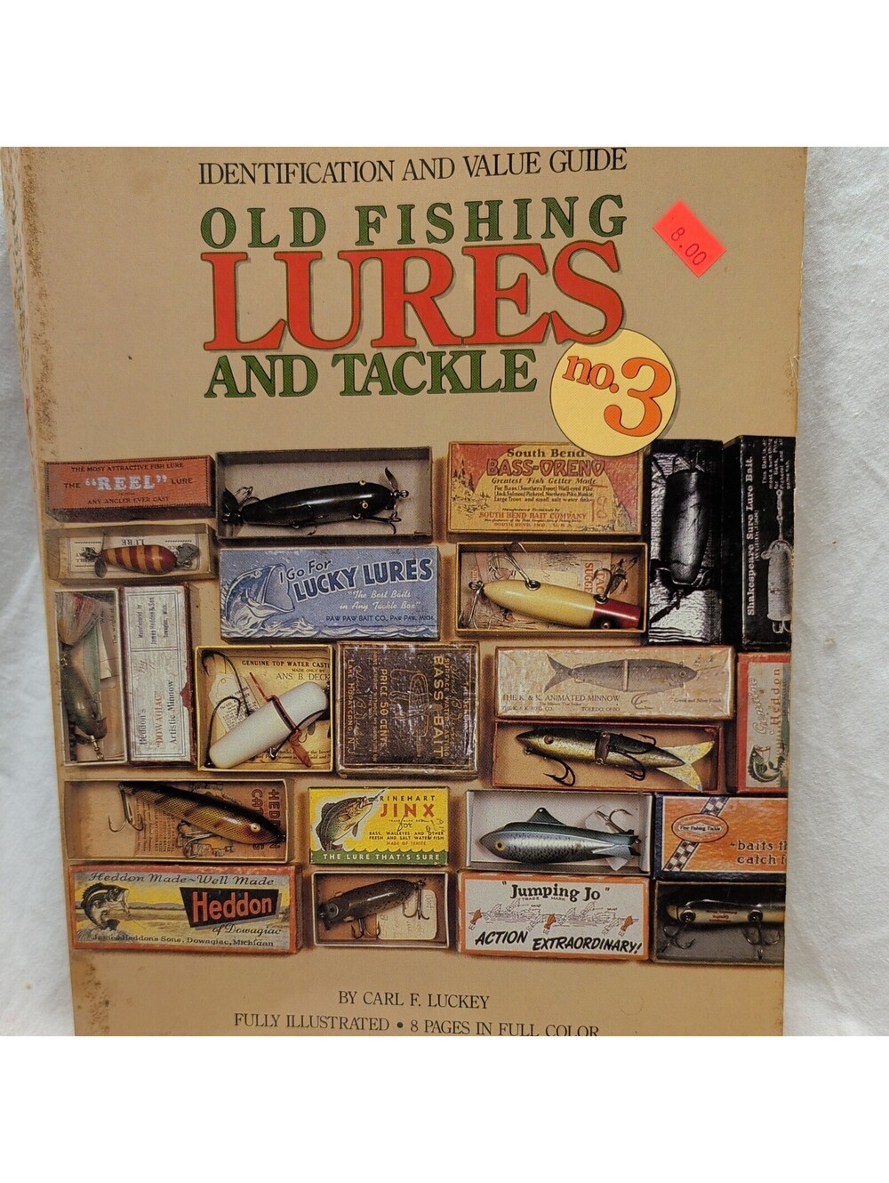 Old Fishing Lures And Tackle Book.
